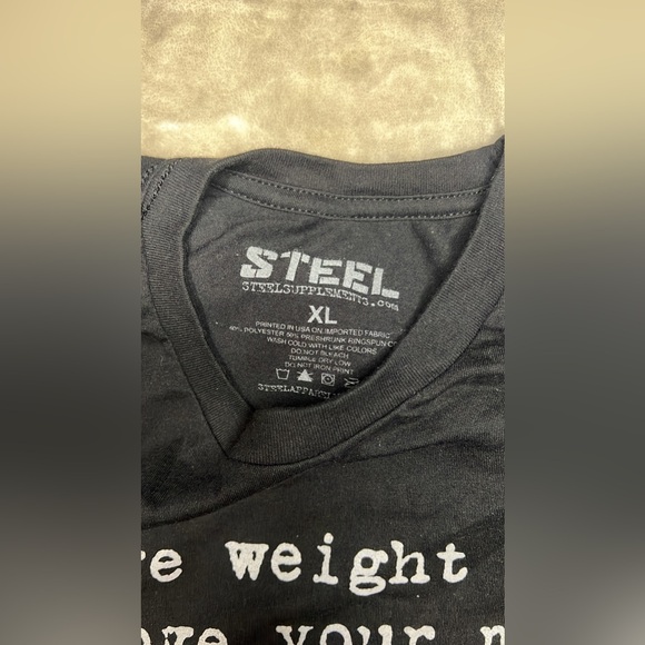 Steel Supplements Graphic Tee - Picture 2 of 3